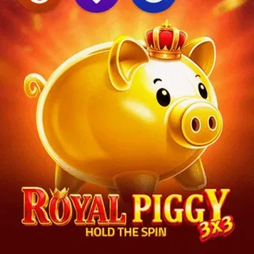 Machine à sous 3x3 Royal Piggy Hold the Spin de Gamzix chez Casino JOA